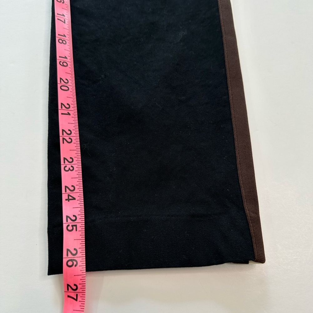 A New Day Pants High Rise Skinny Stretch Black Tuxedo Stripe Women’s Size 12 - Picture 10 of 13